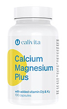 Calcium Magnezium Plus - Strong Bones Calciu + Magneziu + vitamina D3 + vitamina K2