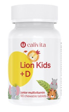 Lion Kids Vitamina D - produs naturist cu vitamine, minerale si vitamina D pentru copii