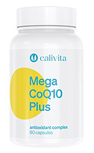 Mega CoQ10 Plus - produs naturist cu 50 mg CoQ10 si antioxidanti