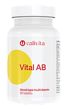 Vital AB - multivitamine pentru grupa sanguine AB